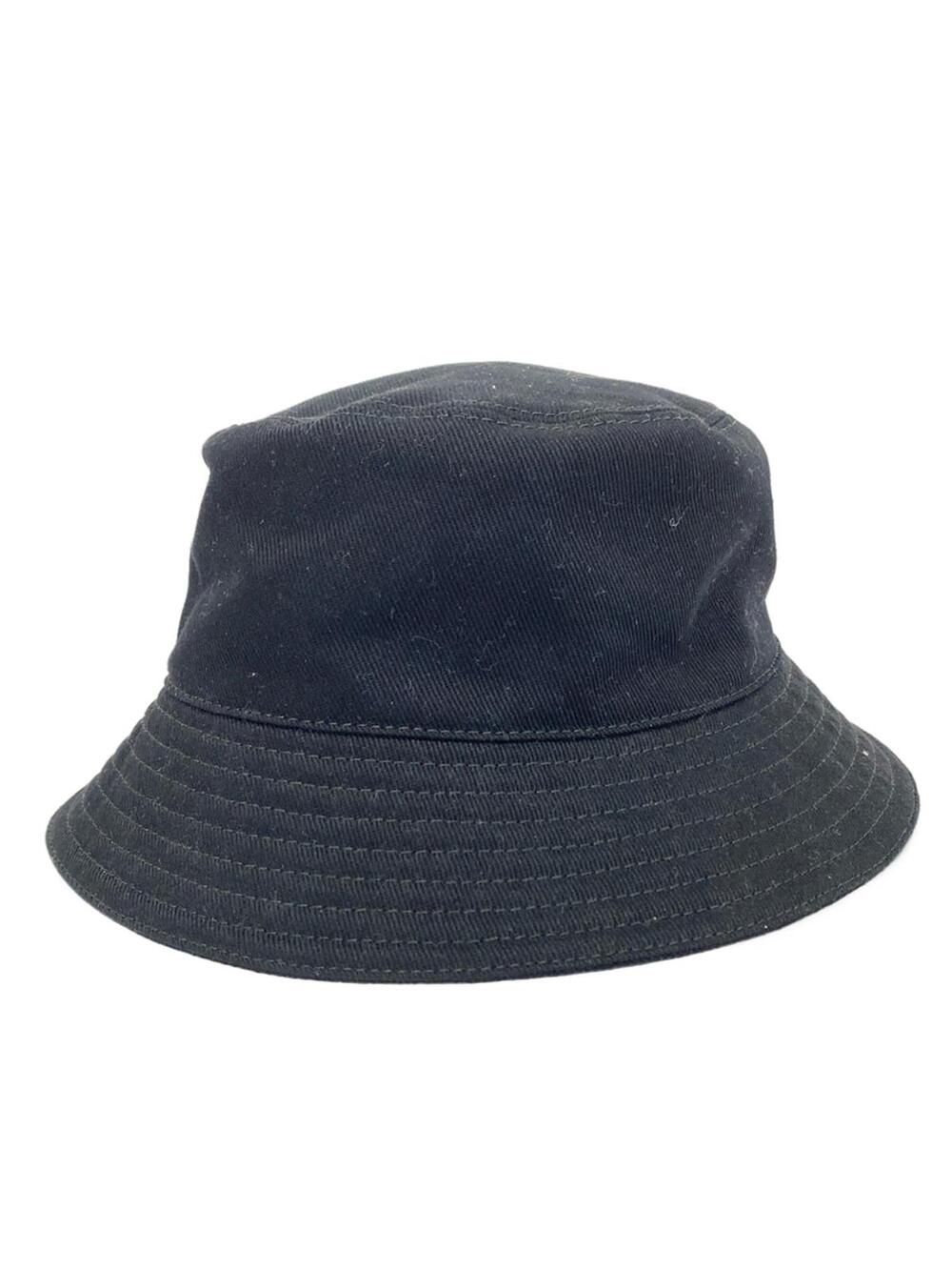 Miumiu Drill Bucket Hat Black White #351376M72B
